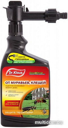 Инсектицид Dr. Klaus Insect Super от муравьев клещей и других насекомых DK06230011 1 л