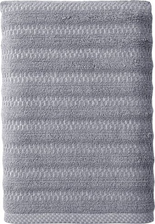 Полотенце Verossa Wave&pixels 50x90 (графит/белый)