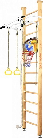 Детский спортивный комплекс Kampfer Helena Ceiling Basketball Shield (3 м, натуральный/белый)