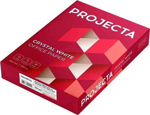 Офисная бумага Projecta A4, 80 г/м2, 500 л, класс A