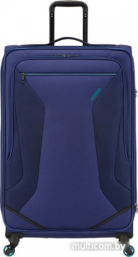 Чемодан-спиннер American Tourister Eco Wanderer Navy 79 см