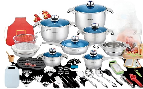 Набор кастрюль Kaisa Villa KV-100G