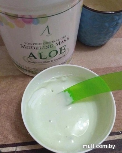 Anskin Маска альгинатная Aloe Modeling Mask 700 мл