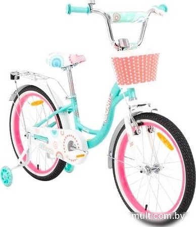 Детский велосипед Nialanti Minnie 20 2025 (бирюзовый, разобранный)