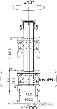 Кронштейн Onkron CR1S