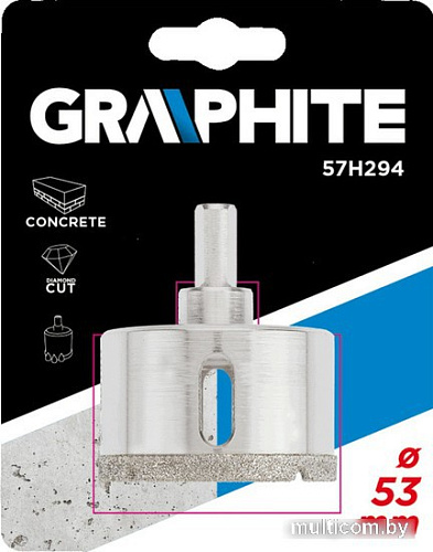 Коронка GRAPHITE 57H294