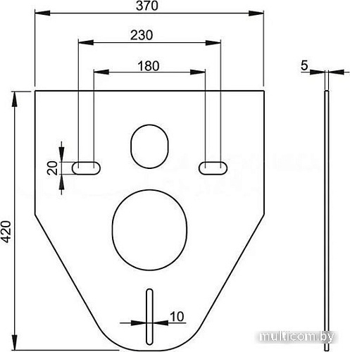 Звукоизоляционная панель OLI 620071