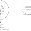 Накладка сливного гарнитура Abber AC0014MY