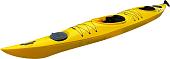 Байдарка BarrakuDA SIS515 (желтый)