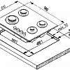 Варочная панель Indesit THP 642 W/IX/I RU