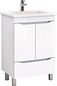 Vigo Тумба Grani 600-2-1 под умывальник Элина 60 напольная (белый)