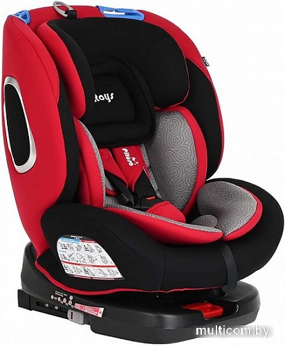 Детское автокресло Pituso Roys YB102A (рубиновый/серый)