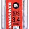 Набор оснастки Milwaukee 4932459843 (10 предметов)