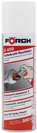 FORCH Растворитель ржавчины S409 Турбокрафт 300мл 67070055