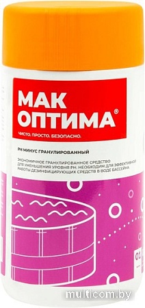 Химия для бассейна МАК Оптима PH-минус 11386 1.5 кг