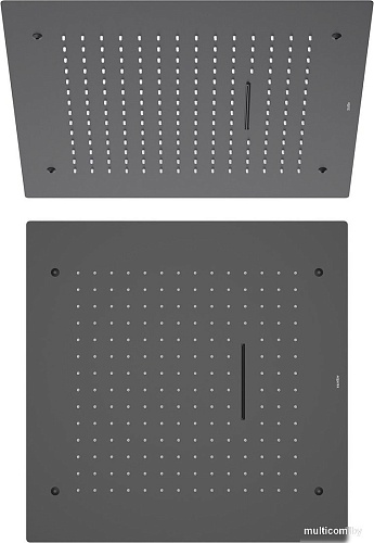 Верхний душ Aquatek AQ2082MB (черный матовый)
