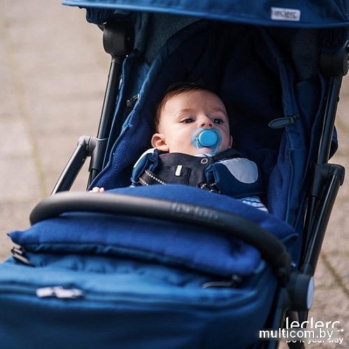 Вкладыш для прогулочного блока Leclerc baby Footmuff Polar (blue)