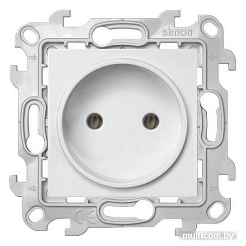 Розетка Simon 2450442-030 (белый)