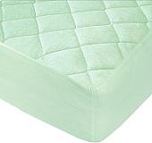 Защитный наматрасник Vegas Protect Cotton S1 130x195 (фисташковый)
