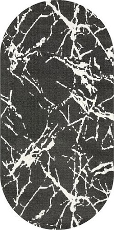 Ковер для жилой комнаты Safyun Bravo SN539-GREY-CREAM-OVAL (1x2)