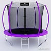 Батут Calviano Inside Master Purple 252 см - 8ft (внутренняя сетка, с лестницей)