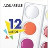 Акварельные краски Erich Krause Basic 53447 (12 цв)