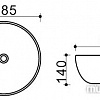 Умывальник Melana MLN-T4003-G2