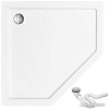 Душевой поддон Rea Diamond 90x90 (белый)