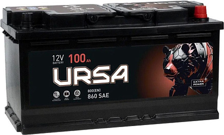 Ursa Extra Power 6СТ R+ (100 А·ч)