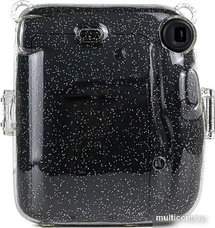 Чехол Sundays для Fujifilm Instax Mini 11 с ремешком (прозрачный)