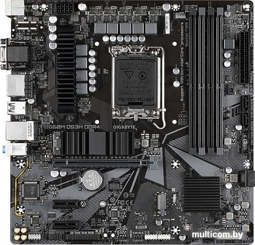 Материнская плата Gigabyte B660M DS3H DDR4 (rev. 1.0)