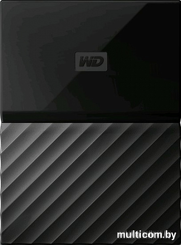 Внешний жесткий диск WD My Passport 1TB [WDBBEX0010BBK]