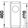 Кухонная мойка Blanco Subline 160-U (серый беж)