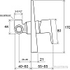 Смеситель Ravak 10° TD 062.00 [X070069]