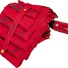Складной зонт Moschino 8021-OCC New Metal Logo Red + Box logo