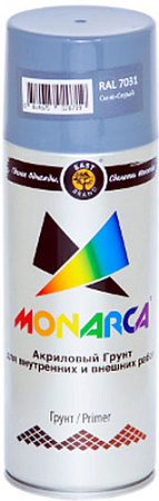 Акриловая грунтовка Monarca Акриловый (520 мл, сине-серый)