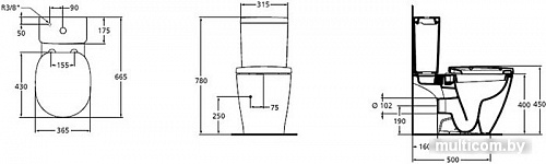 Унитаз Ideal Standard Connect [E803601]