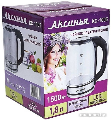 Электрочайник Аксинья КС-1005