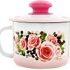Чашка Эстет Розы и кофе ЭТ-71607 (с крышкой)