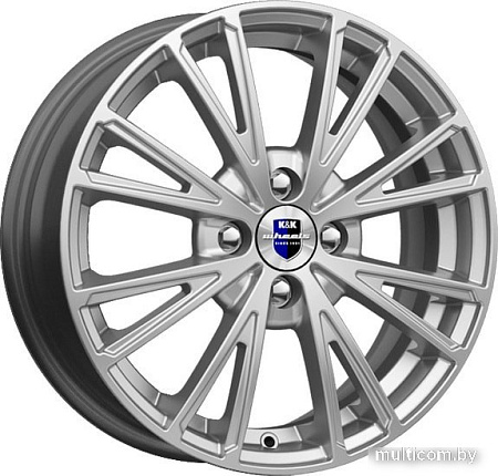 Литые диски K&K Меандр 15x6" 4x100мм DIA 60.1мм ET 50мм Сильвер