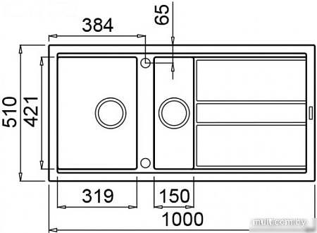 Кухонная мойка Elleci Best 475 Espresso M78