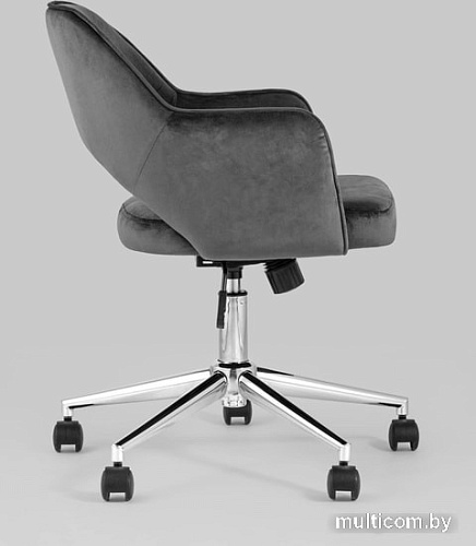 Кресло Stool Group Кларк велюр (серый)