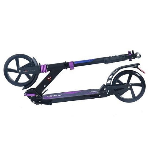 Двухколесный подростковый самокат Ricos Illusion S400 (фиолетовый)