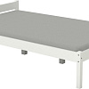 Кровать Dyatel Навия 120x200 с настилом HF-BS-060-WH (белый)
