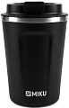 Термокружка Miku 380мл (черный)