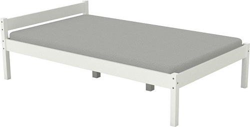 Кровать Dyatel Навия 120x200 с настилом HF-BS-060-WH (белый)