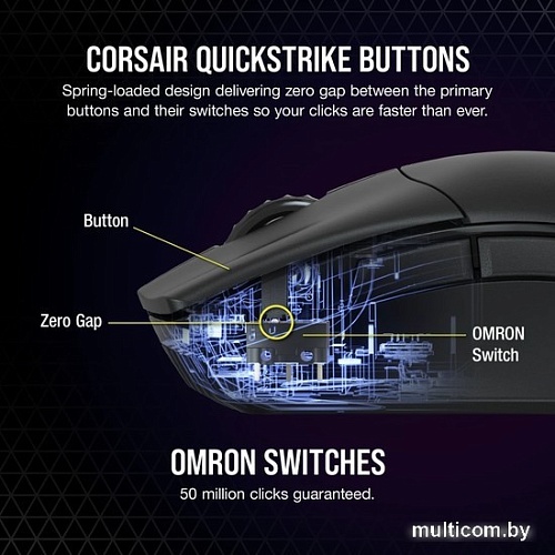 Игровая мышь Corsair Sabre RGB Pro Wireless