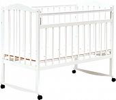 Детская кроватка Bambini 01 (белый)