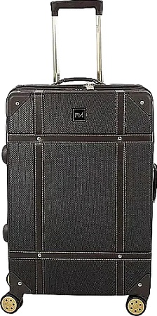 Чемодан-спиннер Francesco Molinary 336-0193/3-24 (черный)