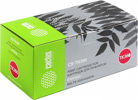 Картридж CACTUS CS-TK360 (аналог Kyocera TK-360)